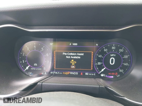 2020 Ford Mustang GT with VIN 1FA6P8CF0L5124108, listed as a IAAI auction lot 41556376 with 41,714 mi miles and . Bid and sale history available at DreamBid. Image 7.