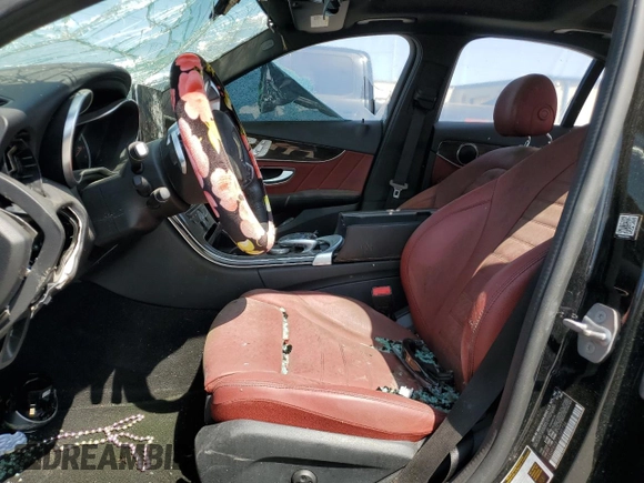 2018 Mercedes-Benz C 300 with VIN 55SWF4KB1JU260732, listed as a Copart auction lot 65649784 with Not Provided miles and Salvage Title. Bid and sale history available at DreamBid. Image 7.