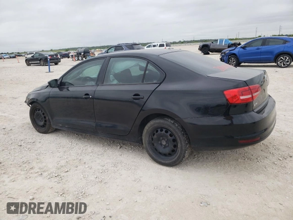2015 Volkswagen Jetta S with VIN 3VW2K7AJ5FM414316, listed as a Copart auction lot 49685835 with 104,789 mi miles and Salvage title. Bid and sale history available at DreamBid. Image 2.