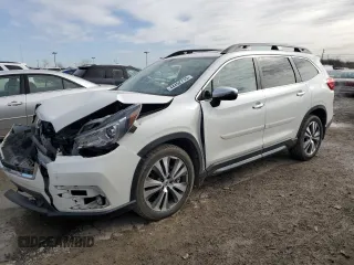 2021 Subaru Ascent Touring with VIN 4S4WMARD5M3445084, listed as a Copart auction lot 44452715 with 67,999 mi miles and Salvage Title. Bid and sale history available at carsss.com. Image 1.