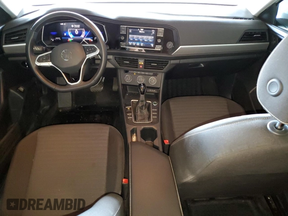 2024 Volkswagen Jetta S with VIN 3VW5M7BU7RM103801, listed as a Copart auction lot 59160625 with 52,465 mi miles and Salvage title. Bid and sale history available at DreamBid. Image 8.