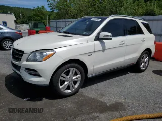 2012 Mercedes-Benz M 350 z VIN 4JGDA5HB3CA010078, wystawiony jako Copart lot #57636985 z przebiegiem 103 205 mil mil oraz Szkoda całkowita • Salvage title. Historia ofert i sprzedaży dostępna na DreamBid. Obrazek 1.