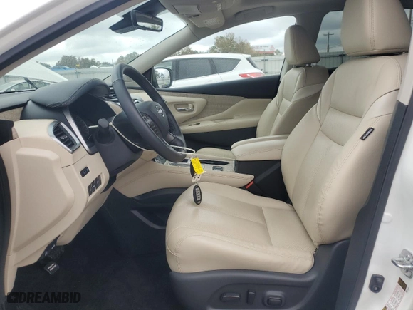 2024 Nissan Murano SL with VIN 5N1AZ2CJ2RC104488, listed as a Copart auction lot 83409554 with 13,156 mi miles and Salvage Title. Bid and sale history available at carsss.com. Image 7.