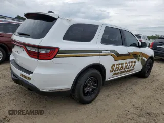 2023 Dodge Durango Pursuit with VIN 1C4RDJFG2PC567874, listed as a Copart auction lot 54145945 with 28,828 mi miles and Clean title. Bid and sale history available at DreamBid. Image 3.