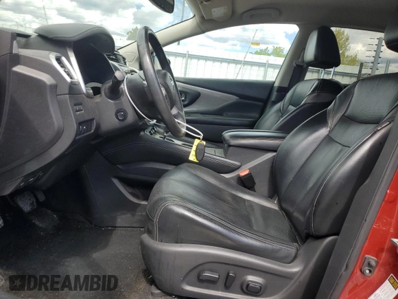2016 Nissan Murano SL z VIN 5N1AZ2MH3GN115433, wystawiony jako Copart lot #55054515 z przebiegiem 105 035 mil mil oraz Szkoda całkowita • Salvage title. Historia ofert i sprzedaży dostępna na DreamBid. Obrazek 7.