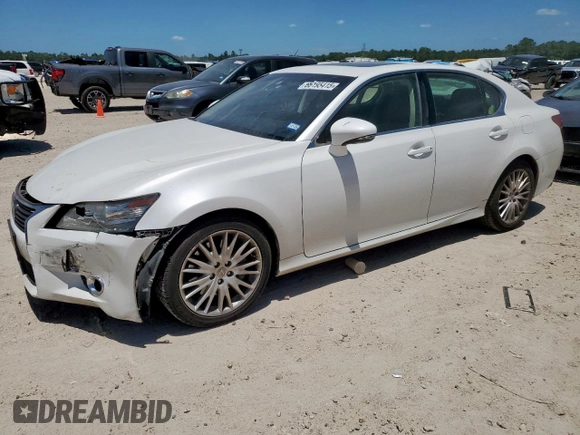 2013 Lexus GS 350 with VIN JTHBE1BL7D5015058, listed as a Copart auction lot 66195415 with 87,377 mi miles and Salvage title. Bid and sale history available at DreamBid. Image 1.