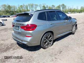 2021 BMW X3 M with VIN 5YMTS0C01M9G99914, listed as a IAAI auction lot 42190720 with 42,917 mi miles and . Bid and sale history available at DreamBid. Image 4.