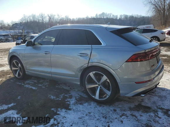 2024 Audi SQ8 Premium Plus z VIN WA1AWBF18RD002531, wystawiony jako Copart lot #89172615 z przebiegiem 2 978 mil mil oraz Szkoda całkowita • Salvage title. Historia ofert i sprzedaży dostępna na DreamBid. Obrazek 2.