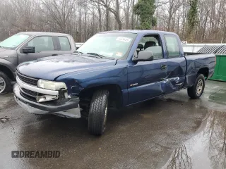 2001 Chevrolet Silverado 1500 with VIN 2GCEC19W911357533, listed as a Copart auction lot 44224455 with 112,421 mi miles and Salvage Title. Bid and sale history available at carsss.com. Image 1.