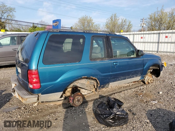 2001 Ford Explorer Sport z VIN 1FMYU70E21UC58568, wystawiony jako Copart lot #52003165 z przebiegiem 185 064 mil mil oraz Czysty tytuł • Clean title. Historia ofert i sprzedaży dostępna na DreamBid. Obrazek 3.