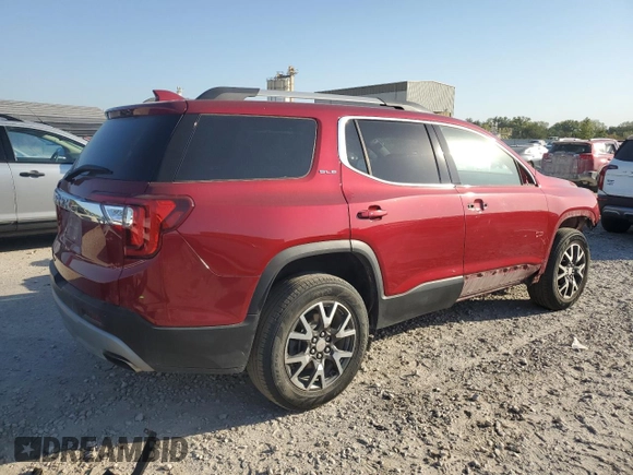 2020 GMC Acadia SLE z VIN 1GKKNKLS2LZ182288, wystawiony jako Copart lot #74062224 z przebiegiem 77 987 mil mil oraz Szkody całkowita. Historia ofert i sprzedaży dostępna na DreamBid. Obrazek 3.