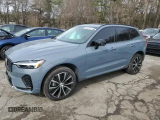 2023 Volvo XC60 Plus Dark Theme with VIN YV4L12RW9P1337099, listed as a Copart auction lot 50022415 with 38,996 mi miles and Salvage Title. Bid and sale history available at carsss.com. Image 1.