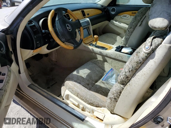 2003 Lexus SC with VIN JTHFN48Y230036465, listed as a Copart auction lot 74859684 with Not Provided miles and Salvage Title. Bid and sale history available at carsss.com. Image 12.