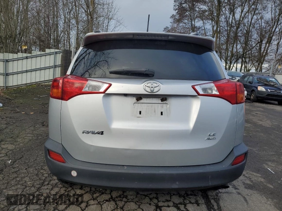 2015 Toyota RAV4 LE with VIN JTMBFREV8FJ026526, listed as a Copart auction lot 86585454 with Not Provided miles and Salvage Title. Bid and sale history available at carsss.com. Image 6.