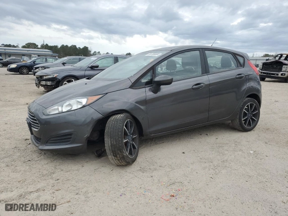2017 Ford Fiesta SE with VIN 3FADP4EJ8HM158073, listed as a Copart auction lot 85708884 with 137,430 mi miles and Salvage Title. Bid and sale history available at carsss.com. Image 1.