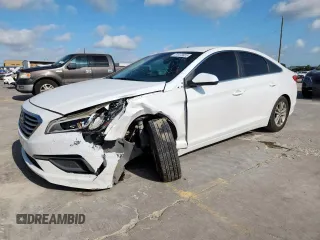 2016 Hyundai Sonata SE with VIN 5NPE24AF3GH285252, listed as a Copart auction lot 61973805 with 117,630 mi miles and Clean title. Bid and sale history available at DreamBid. Image 1.