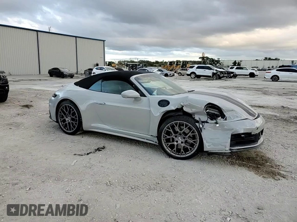 2025 Porsche 911 Carrera with VIN WP0CA2A90SS235847, listed as a Copart auction lot 86343464 with 197 mi miles and Salvage Title. Bid and sale history available at carsss.com. Image 13.