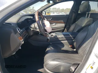 2018 Mercedes-Benz S 560 with VIN WDDUG8GB6JA380370, listed as a Copart auction lot 48717455 with 48,102 mi miles and Salvage Title. Bid and sale history available at carsss.com. Image 7.