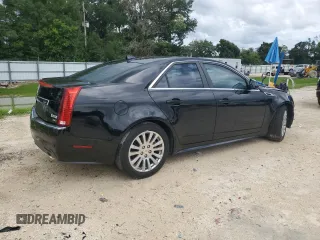 2013 Cadillac CTS Premium with VIN 1G6DP5E34D0112743, listed as a Copart auction lot 63029475 with 132,020 mi miles and Salvage title. Bid and sale history available at DreamBid. Image 3.