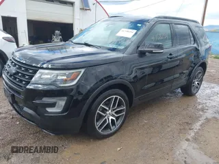 2017 Ford Explorer Sport with VIN 1FM5K8GT2HGC05395, listed as a IAAI auction lot 41358254 with 64,282 mi miles and . Bid and sale history available at carsss.com. Image 2.