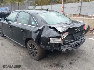 2015 Audi A4 Premium with VIN WAUBFAFL5FN025161, listed as a IAAI auction lot 38890494 with 1 mi miles. Bid and sale history available at carsss.com. Image 3.
