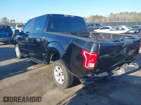 2017 Ford F-150 XL with VIN 1FTEW1CP1HFB17419, listed as a IAAI auction lot 41570543 with 237,373 mi miles. Bid and sale history available at carsss.com. Image 3.
