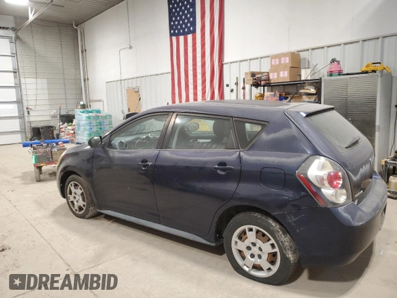 2009 Pontiac Vibe w/1SB with VIN 5Y2SP67029Z427458, listed as a Copart auction lot 82408144 with 146,450 mi miles and Clean Title. Bid and sale history available at carsss.com. Image 2.