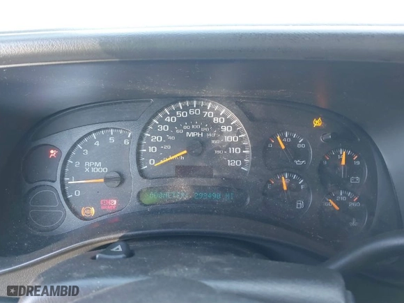 2005 Chevrolet Avalanche Z71 with VIN 3GNEK12Z35G272098, listed as a IAAI auction lot 41389396 with 298,490 mi miles. Bid and sale history available at carsss.com. Image 7.
