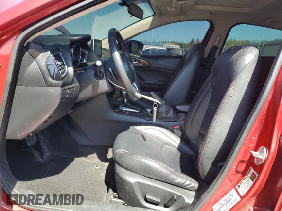 2015 Mazda 3 S Touring with VIN JM1BM1V39F1243119, listed as a Copart auction lot 53475575 with 132,464 mi miles and Salvage Title. Bid and sale history available at DreamBid. Image 7.