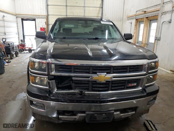 2014 Chevrolet Silverado 1500 LT with VIN 3GCUKREC6EG454419, listed as a Copart auction lot 51659385 with 252,529 mi miles and Clean Title. Bid and sale history available at carsss.com. Image 5.