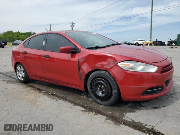 2013 Dodge Dart SE with VIN 1C3CDFAA0DD175749, listed as a Copart auction lot 54197765 with 130,888 mi miles and Salvage Title. Bid and sale history available at carsss.com. Image 4.