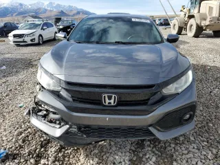 2018 Honda Civic Hatchback EX-L Navi with VIN SHHFK7H83JU203070, listed as a Copart auction lot 87302724 with 67,216 mi miles and Salvage Title. Bid and sale history available at carsss.com. Image 5.