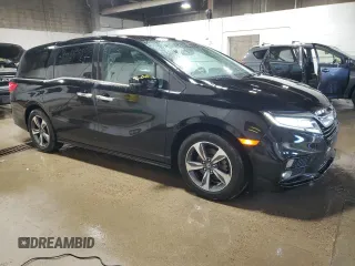 2018 Honda Odyssey Touring with VIN 5FNRL6H85JB049466, listed as a Copart auction lot 49882725 with 78,639 mi miles and Salvage Title. Bid and sale history available at carsss.com. Image 4.