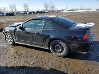 2000 Ford Mustang with VIN 1FAFP4049YF202317, listed as a Copart auction lot 52548785 with 241,500 mi miles and Salvage Title. Bid and sale history available at carsss.com. Image 2.