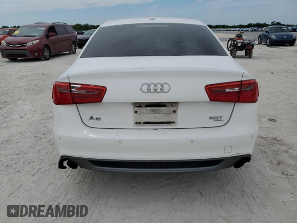 2013 Audi A6 3.0T Prestige with VIN WAUHGAFC4DN087090, listed as a Copart auction lot 50656785 with 194,403 mi miles and Clean Title. Bid and sale history available at carsss.com. Image 6.