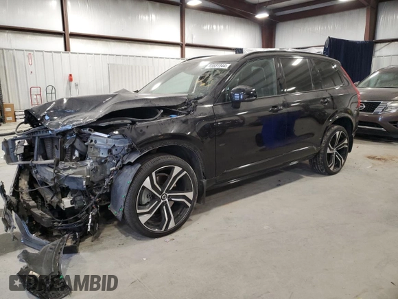2020 Volvo XC90 R-Design with VIN YV4BR0CM6L1616598, listed as a Copart auction lot 83531044 with 0 mi miles and Salvage Title. Bid and sale history available at carsss.com. Image 1.
