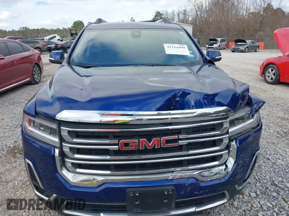 2023 GMC Acadia SLT with VIN 1GKKNML4XPZ209059, listed as a IAAI auction lot 41514499 with 45,245 mi miles and . Bid and sale history available at DreamBid. Image 12.