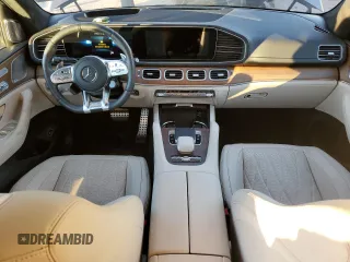 2021 Mercedes-Benz GLS with VIN 4JGFF8KE8MA564233, listed as a Copart auction lot 84046044 with 22,934 mi miles and Salvage Title. Bid and sale history available at carsss.com. Image 8.