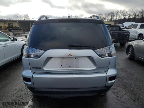 2013 Mitsubishi Outlander SE with VIN JA4JT3AW8DU014284, listed as a Copart auction lot 85062254 with 167,630 mi miles and Clean Title. Bid and sale history available at carsss.com. Image 6.