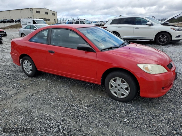 2004 Honda Civic VP with VIN 1HGEM211X4L068518, listed as a Copart auction lot 41673935 with 124,215 mi miles and Clean Title. Bid and sale history available at carsss.com. Image 4.