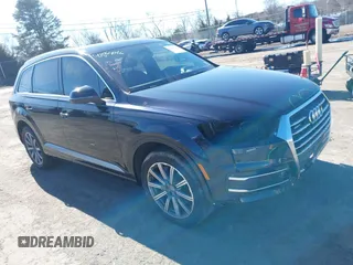 2017 Audi Q7 Premium Plus with VIN WA1LHAF73HD044217, listed as a IAAI auction lot 41564016 with 96,035 mi miles and . Bid and sale history available at DreamBid. Image 1.