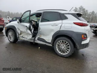 2018 Hyundai Kona SEL with VIN KM8K2CAA7JU078468, listed as a Copart auction lot 47664145 with 47,833 mi miles and Salvage Title. Bid and sale history available at carsss.com. Image 2.