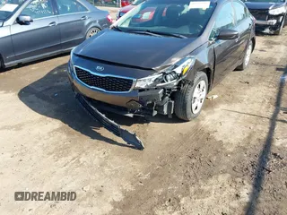 2017 Kia Forte LX with VIN 3KPFK4A7XHE156816, listed as a IAAI auction lot 41974501 with 153,606 mi miles. Bid and sale history available at carsss.com. Image 6.
