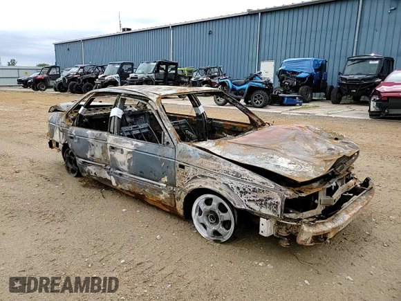 1993 Volkswagen Passat z VIN WVWJF4313PE191327, wystawiony jako Copart lot #56418404 z przebiegiem Nie podano mil oraz Szkoda całkowita • Salvage title. Historia ofert i sprzedaży dostępna na DreamBid. Obrazek 10.
