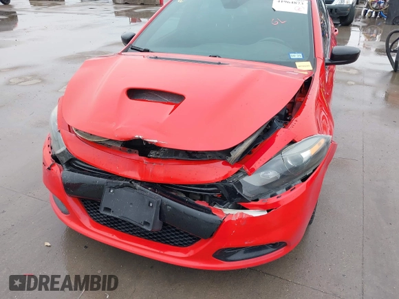 2016 Dodge Dart SXT with VIN 1C3CDFBB3GD732763, listed as a IAAI auction lot 41964873 with 139,815 mi miles. Bid and sale history available at carsss.com. Image 6.