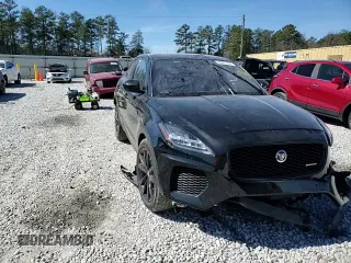 2020 Jaguar E-Pace R-Dynamic SE with VIN SADFL2GX1L1Z79952, listed as a Copart auction lot 46471935 with 50,697 mi miles and Salvage Title. Bid and sale history available at DreamBid. Image 13.