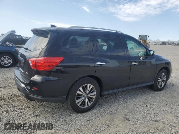 2019 Nissan Pathfinder SV with VIN 5N1DR2MN2KC632021, listed as a Copart auction lot 52461155 with 111,514 mi miles and Salvage title. Bid and sale history available at DreamBid. Image 3.