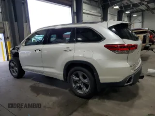 2018 Toyota Highlander Limited with VIN 5TDDZRFH1JS818134, listed as a Copart auction lot 61912885 with 69,183 mi miles and Salvage title. Bid and sale history available at DreamBid. Image 2.