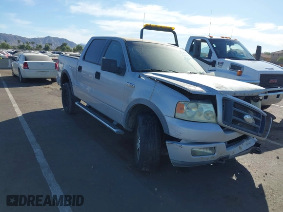2005 Ford F-150 XLT with VIN 1FTPW14535KB58790, listed as a IAAI auction lot 40625087 with 468,224 mi miles. Bid and sale history available at carsss.com. Image 1.