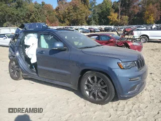 2020 Jeep Grand Cherokee High Altitude with VIN 1C4RJFCT1LC226080, listed as a Copart auction lot 77171744 with 57,333 mi miles and Salvage title. Bid and sale history available at DreamBid. Image 4.